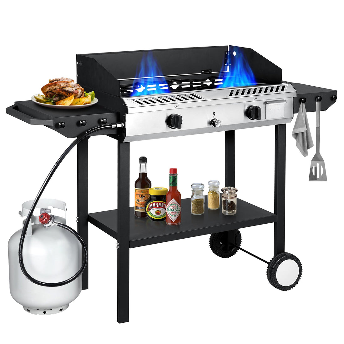 The BESTFIRE 150,000 BTU 2-Burner Propane Stove – Your Outdoor Kitchen, Reinvented