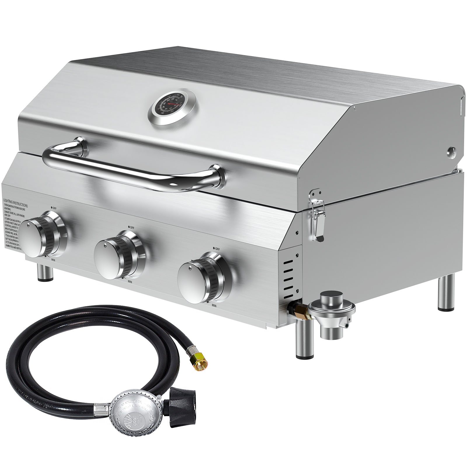 BESTFIRE 3-Burner Tabletop Gas Grill: Bringing Restaurant-Grade Precision to Your Outdoor BBQ
