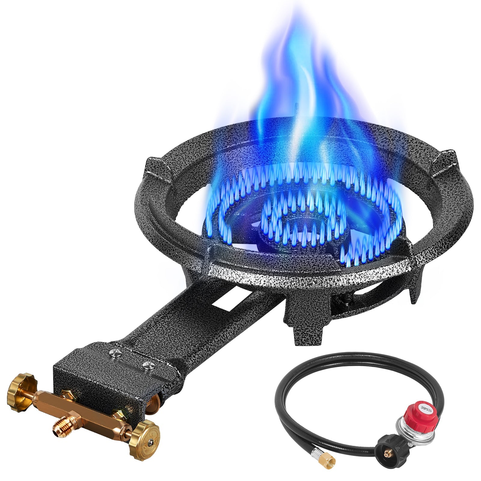 Who Says You Can't Stir-Fry Outdoors? BESTFIRE Cast Iron Wok Burner